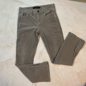 CALVIN KLEIN JEANS Corduroy Straight Leg Pants Green Size 6